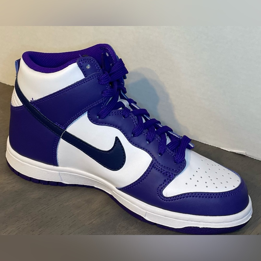 Nike Dunk High Purple (GS) Size 6.5Y / 8 women’s - Picture 4 of 8